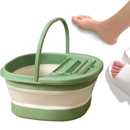 Bassin de bain de trempage pour les pieds idéal en camping et dortoir