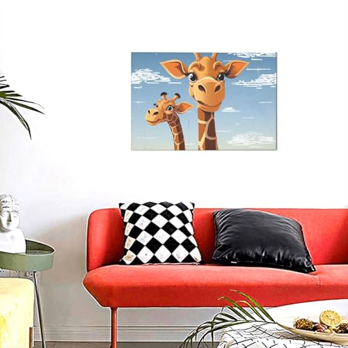 Peinture murale moderne pour chambre à coucher et salon cosy