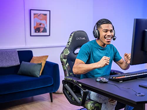 GXT 1701C Ryon Sedia da Gioco, Pelle, Verde, Taglia Unica - Sedia gaming - Immagine 1