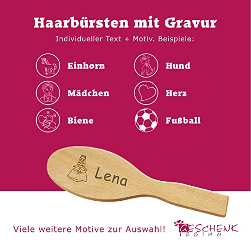 Kinder Haarbürste von Geschenkissimo für verschiedene Anlässe