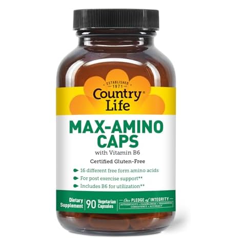Country Life Max-Amino 90 Capsules Cover
