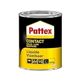 Pattex Colle contact liquide type néoprène - idéal pour l'assemblage et le placage sur ...