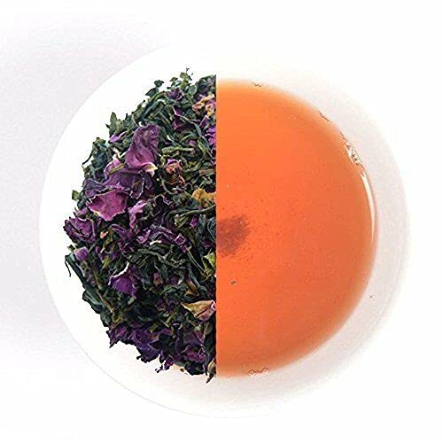 Image of Siyacha Tea, Exotic Rose Green Tea, 100 Grams, Natural Dried Rose Petals for Healthy and Glowing Skin, Herbal Healthy Beverage, Makes 50 Cups (approx)