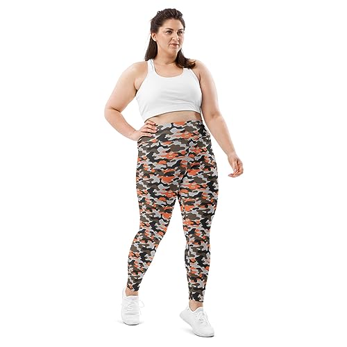 Leggings camuflaje tallas grandes perfectos para entrenar y lucir un look urbano diario