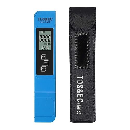 fW^eX^[ TDS EC [^[͈ 0-9990 @\xxv TEMP PPM eX^[(Blue)