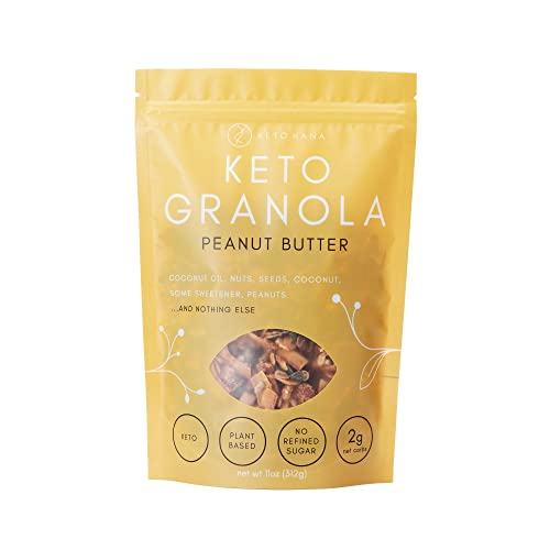 Healthy Keto Granola with Peanut Butter A Delicious LowCarb Snack!