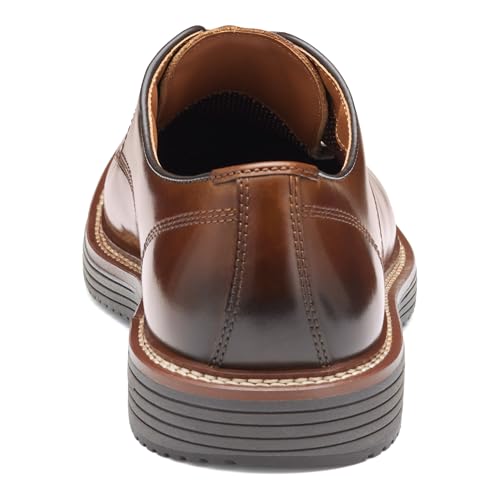 Johnston & Murphy Upton Plain Toe Men’s Shoe – Business Casual Mens Dress Shoes, Comfortable Leather Shoes for Men3