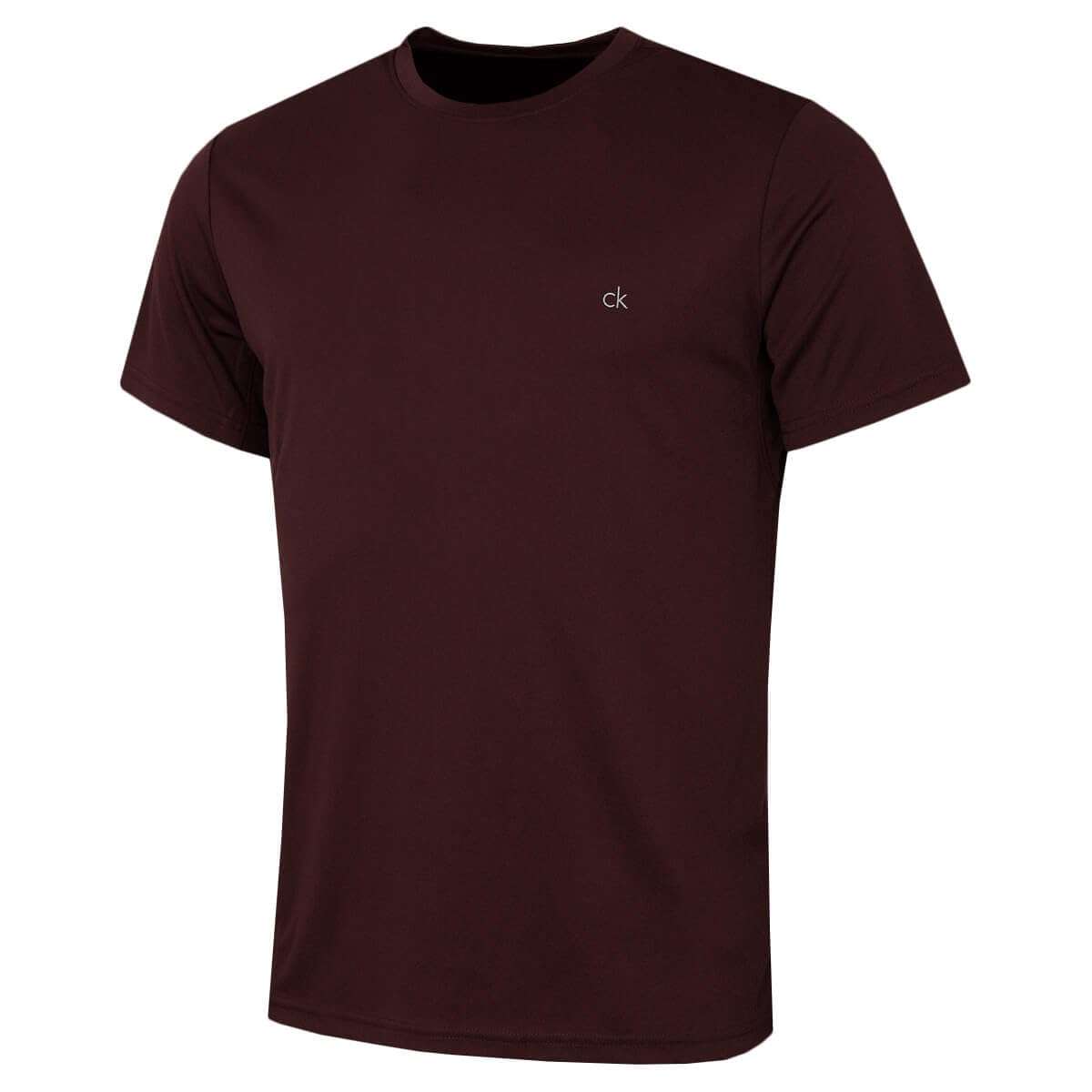 Calvin Klein Men's Burgundy Harlem T-Shirt - Xl