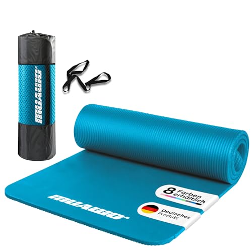 Muawo Premium Sportmatte und Fitnessmatte, perfekt als Yogamatte,...