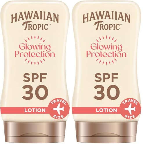 Hawaiian Tropic SATIN SUN LOZIONE SPF 30, Formato Viaggio - 100 ml (Confezione da 2)