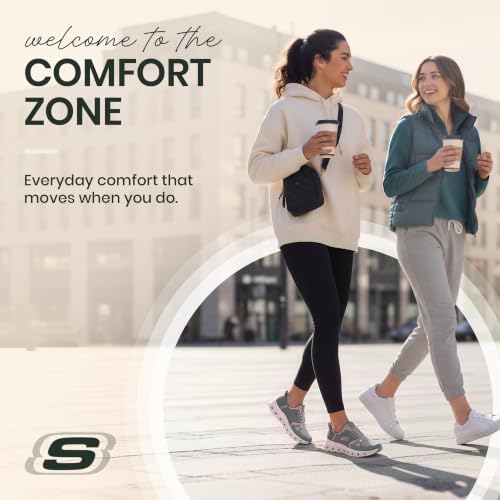 Skechers Damen Glide-Step Pro Slip-InTurnschuhe, Gray Mesh/Orange Trim, 40 EU – Ansicht 3