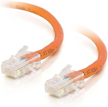 Miniatura 2 de C2G Legrand - Cable Ethernet Cat5e sin arranque, cable de conexión Cat5e sin blindaje, cable de conexión de red naranja, cable de conexión de red