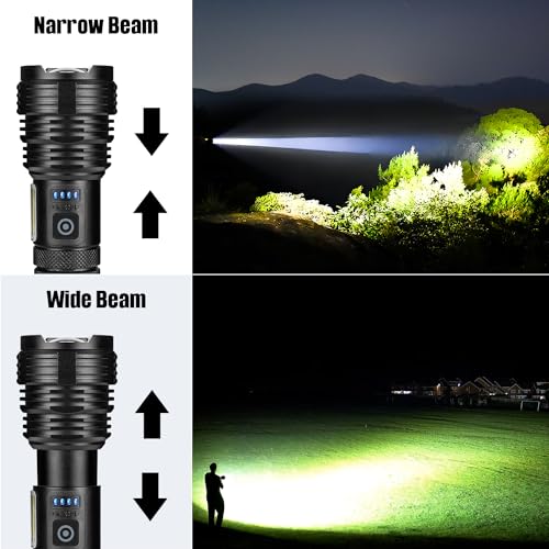 Bercol P50-5-COB-2P Flashlights Led High Lumens Rechargeable thumb #4