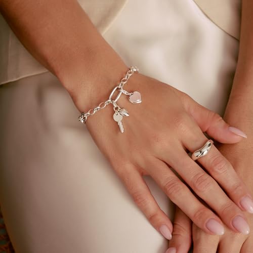 Colgante de llave con corazón Thomas Sabo en plata 925 reciclada premium 3