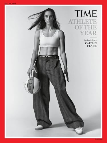 Time Magazine Athlete of the Year 2024 Caitlin Clark