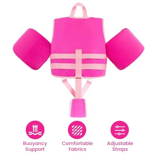 Image of Gogokids Puddle Float Jumper 33-66 Pounds, Toddler Swim Vest Kids 2-6 Years