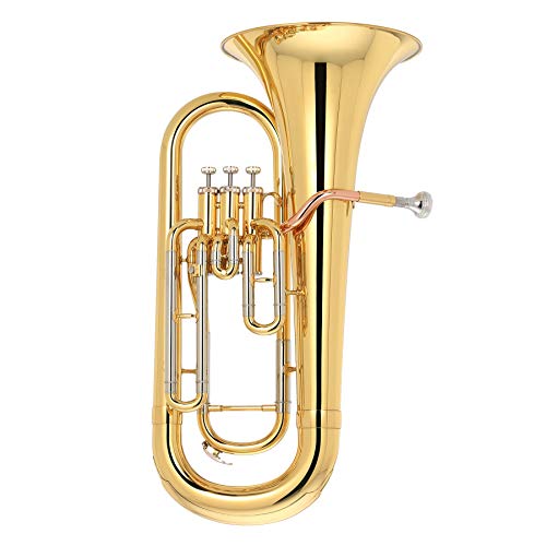 Kaizer Euphonium 2000 Series B Flat Bb Gold Lacquer EUP-2000LQ