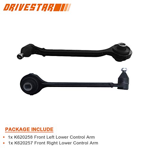 Drivestar K620257 K620258 Front Lower Control Arms Ball Joint Bushing, For 2005-2010 Chrysler 300 Rwd, 2006-2010 Dodge Charger Rwd, 2005-2008 Dodge Magnum Rwd, 2008-2010 Dodge Challenger, 2 Pcs #TOP1