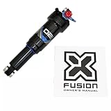ZEOSS X-Fusion YB2751-Q O2 Pro RL Heckluftstoß, 200 x 56 mm, Schwarz, Fahrrad, Stoßdämpfer, Federbein