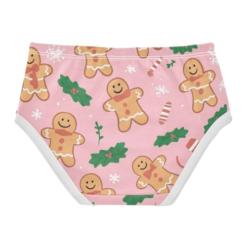Cute Baking Design Girls' Underwear Breathable Material Organic Underwear for Girls in Sizes 2T,3T, 4T, 5T, 6Y and 8Y2