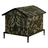 Baoblaze Pet House Cat Sleeping Bed Ornament Lightweight Versatile Weather Resistant Equipment Supplies Kennel for Indoor Kitten Play, L