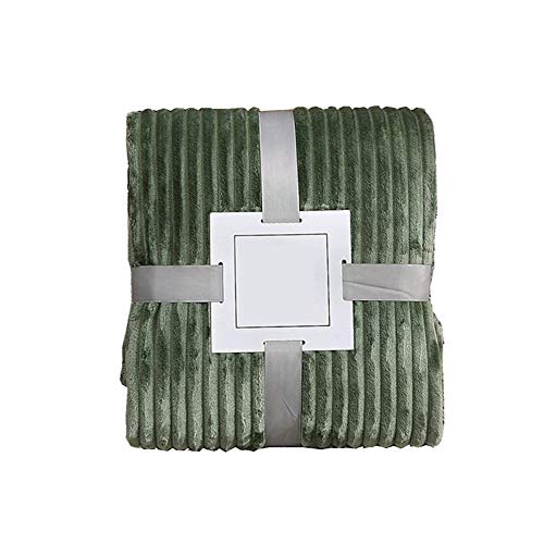 Couverture En Molleton Corail 220x240 Cm TURQUOISE - Couverture Douce, Légère Et Confortable