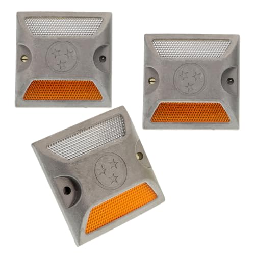 Marcadores Reflectivos para Pavimento Solar VOSAREA 3 piezas miniatura 1