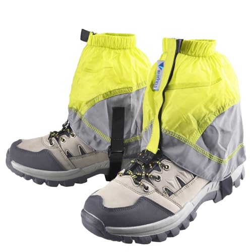 Azarxis Gaiters Low Gators Snow Ankle Gaiters for Women & Men & Youth Outdoor Hiking Walking...