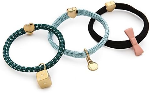 Amazon Co Jp Marc By Marc Jacobs マークバイマークジェイコブス Bow Pony Hair Ties Black Multi リボン ヘアアクセサリー ヘアゴム ブレスレット ボウ ビューティー