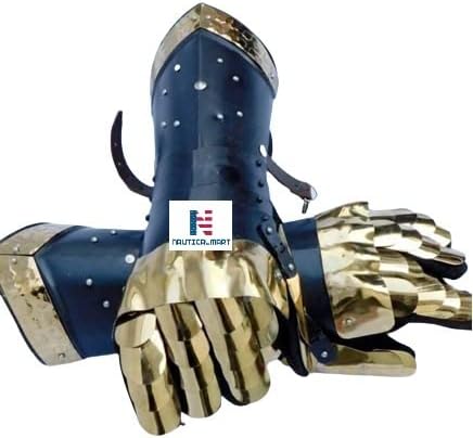 Knight Gauntlet Armour Functional Finger Cosplay LARP Armor