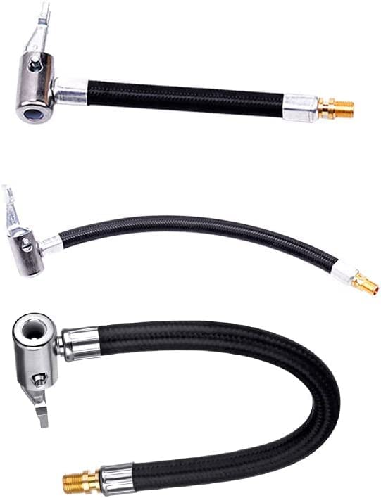 Amazon.co.jp: 2PCS 車 バイク 空気入れ エアーホース バルブ延長