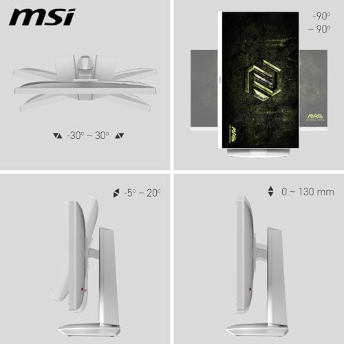 Msi Mag 274QRFW E20 Computer Monitor 68.6 Cm (27") 2560 X 1440 Pi - 4
