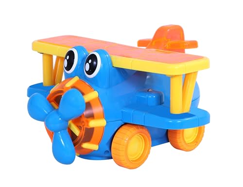 Toyzone Vintage Plane Bump N Go-20905 | Electronic Toy | Bump-n-Go Movement | Battery Operated Toy | Light & Music | Bump N go Action | Aeroplan Toy for Kids | for Kids Age 12+ Months (B0BTVK534V) Amazon Price History, Amazon Price Tracker