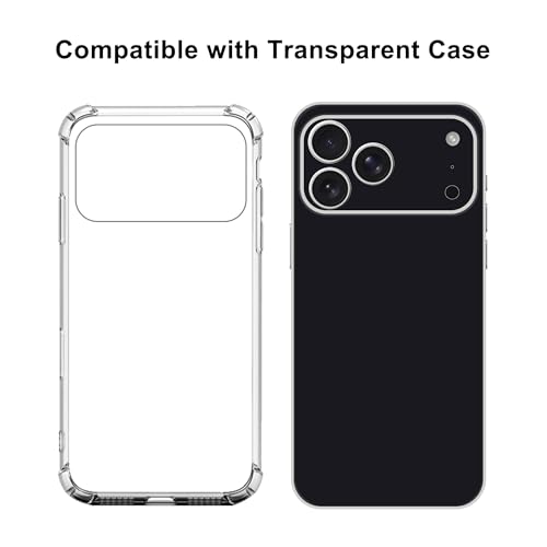 Skin Wrap para iPhone 15 16 17 Pro Max protector de vinilo negro de cámara 4