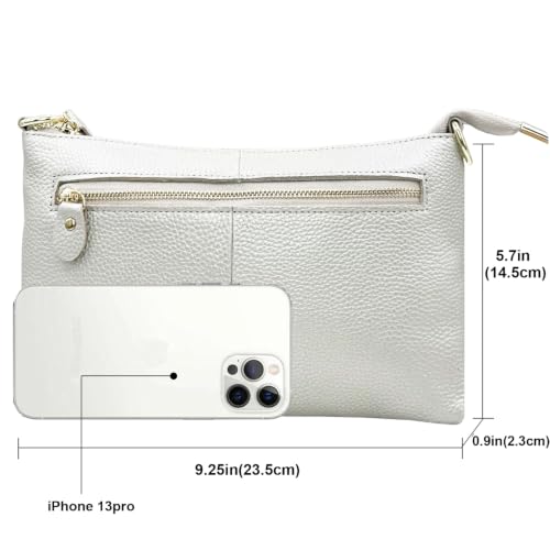 Image of Beurlike Leather Wristlet Wallet Clutch Purses For Women Small Crossbody Phone Bags