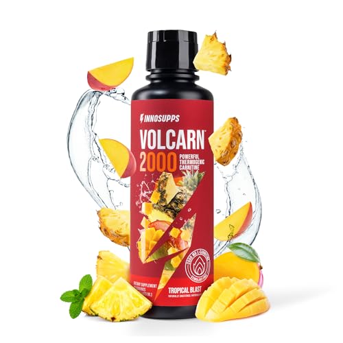 Volcarn 2000 L-Carnitine Liquid – Energy & Focus (Tropical Blast)