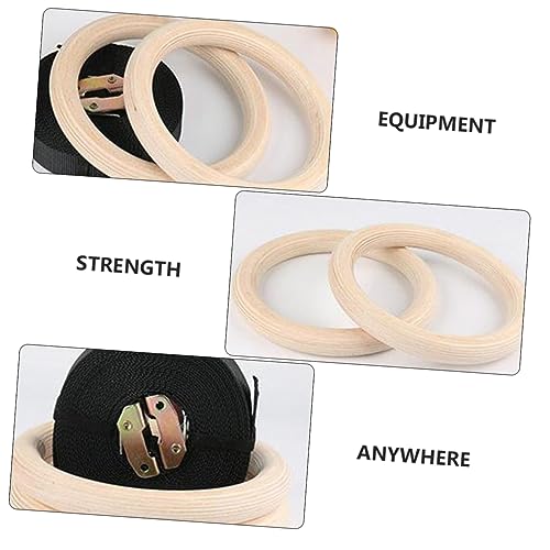 Anillas Gimnasia con Cintas Ajustables para Fitness miniatura 2