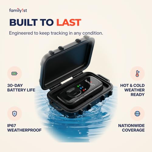 Image of GPS Tracker for Vehicles & Cars - Real-Time Tracking Device with App, 30-Day Battery, Waterproof Magnetic Case, Hidden Design, Geofencing, Kids & Seniors, iOS & Android, Subscription Needed.