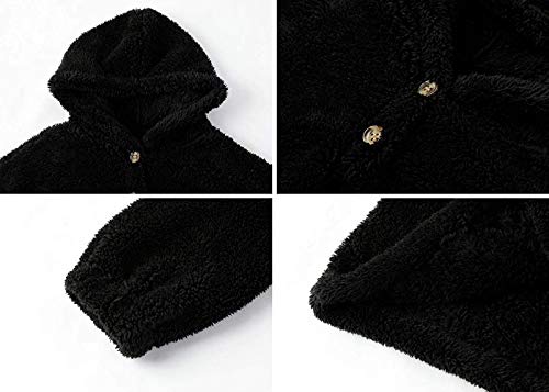 Betadog Toddler Little Boys' Midweight Fleece Transitional Jacket Baby Toddler Boys Warm Fleece (Black, 7-8 Years)3