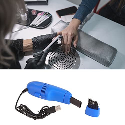 Recolector de polvo para uñas FILFEEL Mini eléctrico azul miniatura 3