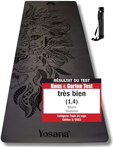 tapis de yoga en caoutchouc naturel | extrêmement antidérapant | ...