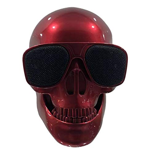 Crâne Enceinte Bluetooth Haut Parleur Bluetooth Enceinte Bluetooth Portable Skull Speaker Sans Fil...