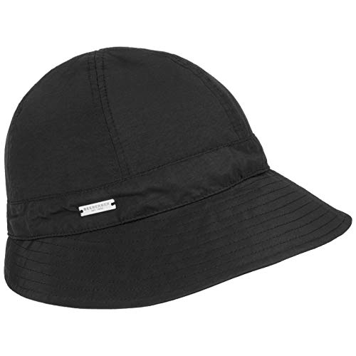 Seeberger Chapeau Cloche Uni Anti-Rain Chapeau d'exterieur Chapeau pour Femme (Taille Unique - Noir) Cover