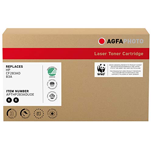 Preisvergleich Produktbild AgfaPhoto APTHP283ADUOE Remanufactured Toner Pack of 2