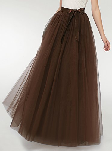 EllieHouse Womens Long Tutu Tulle Skirt PC283