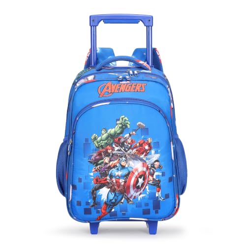 Image of NOVEX Original Kids School Bag with 2 Wheels & Trolley Handle For Easy Travel