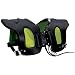 Adams USA 29 Fabric Covered Shoulder Injury Pad Black/Neon Green, Adult Regular