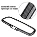 Qiilu Interior Rearview Mirror Cover, Front Inner Rear View Mirror Cover Frame Decor Trim Car Interior Accessory for Stelvio/