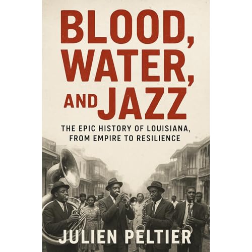 Blood, Water, and Jazz Audiolibro Por Julien Peltier arte de portada