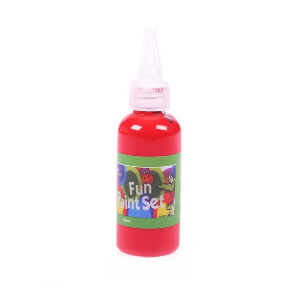 STOBOK Juego de 12 Acuarelas de 60ml para Manualidades y Pintura | Lavables, Secado Rápido y Mezcla Fácil, Pigmento en Bote Boquilla, para Adolescentes y Principiantes